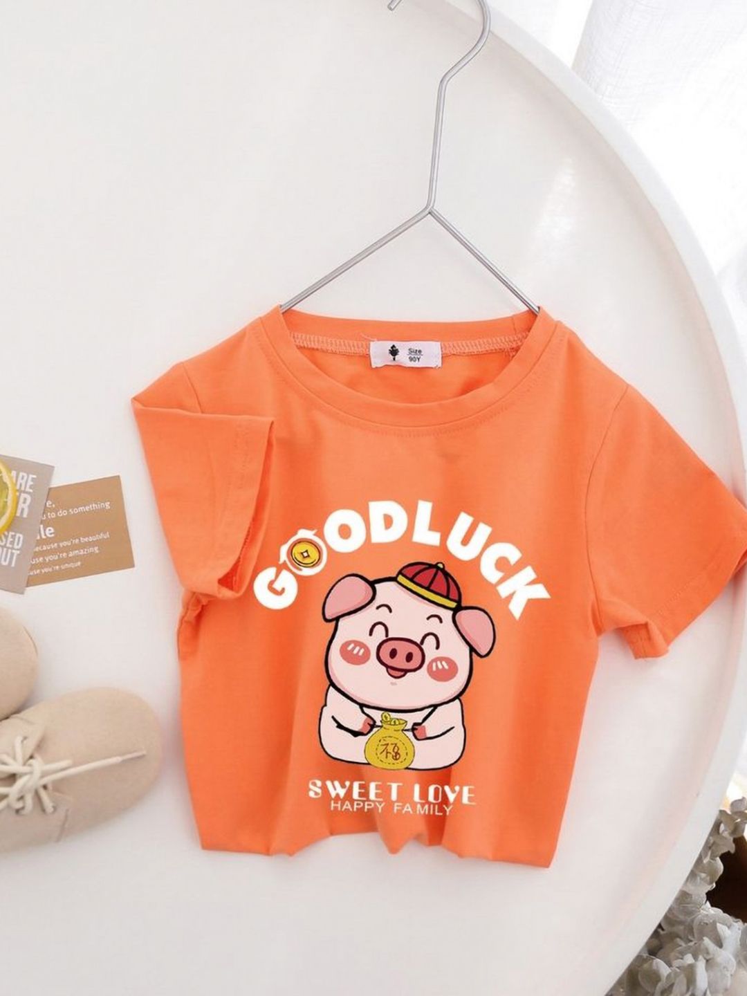 LULU & SKY Girls Printed T-shirt
