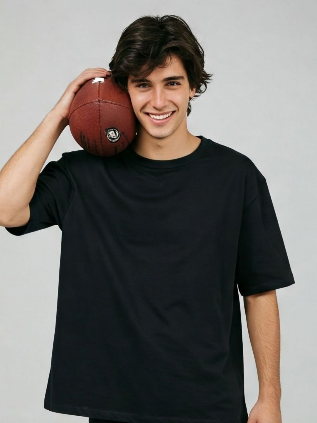 SMAN Casual Round Neck Regular Fit Cotton T-shirt