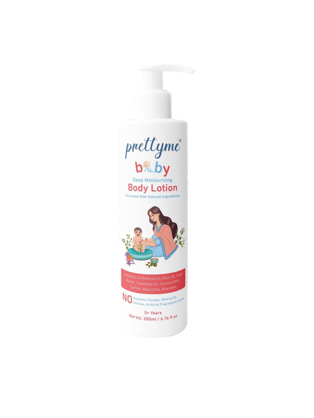 Prettyme Baby Deep Moisturizing Daily Body Lotion- 200ml