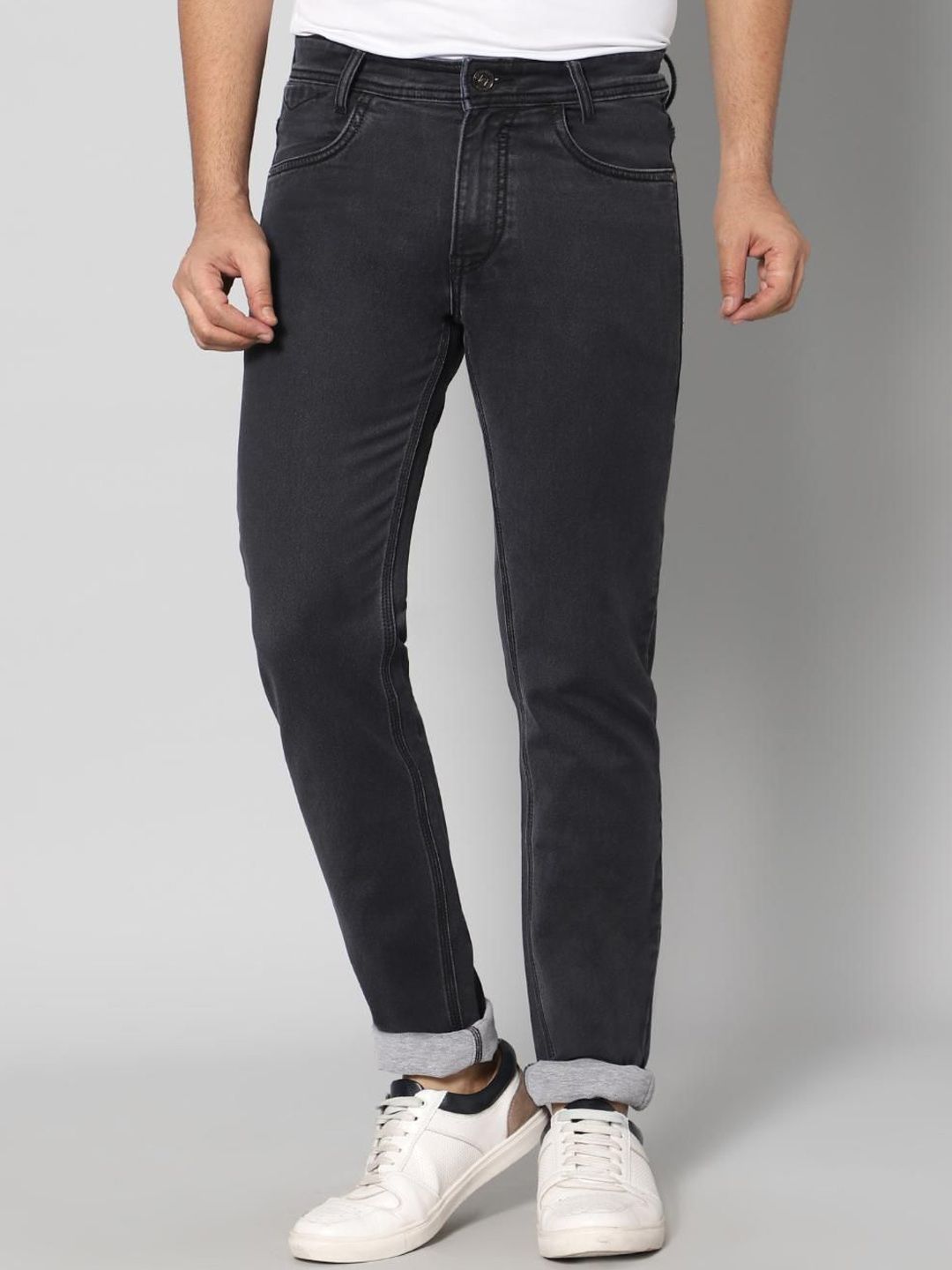RJ Denim Men Slim Fit Mid-Rise Stretchable Jeans