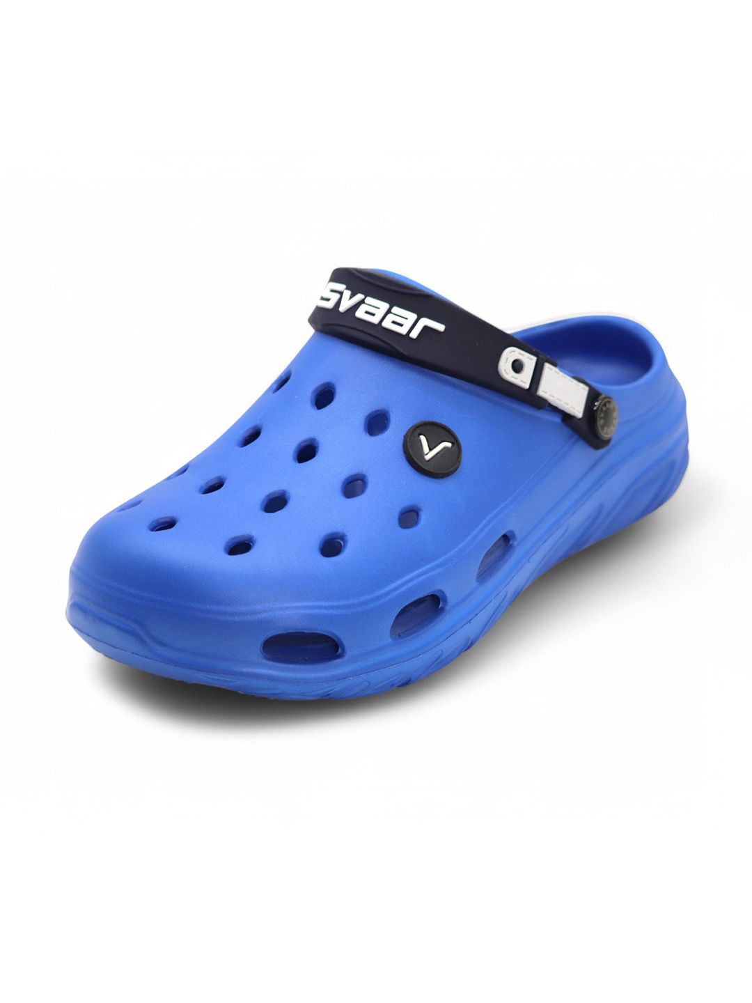 Svaar Men Self Design Stylish Back-Band Clogs