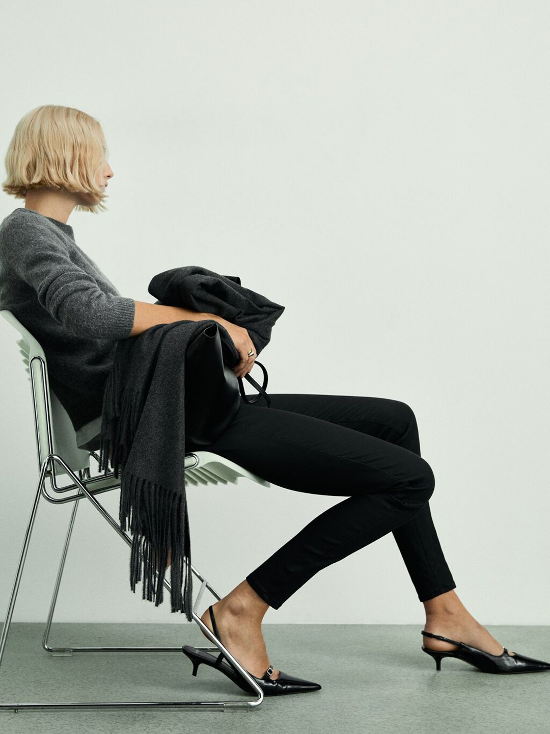 Waxed Skinny Fit Stretchable Jeans