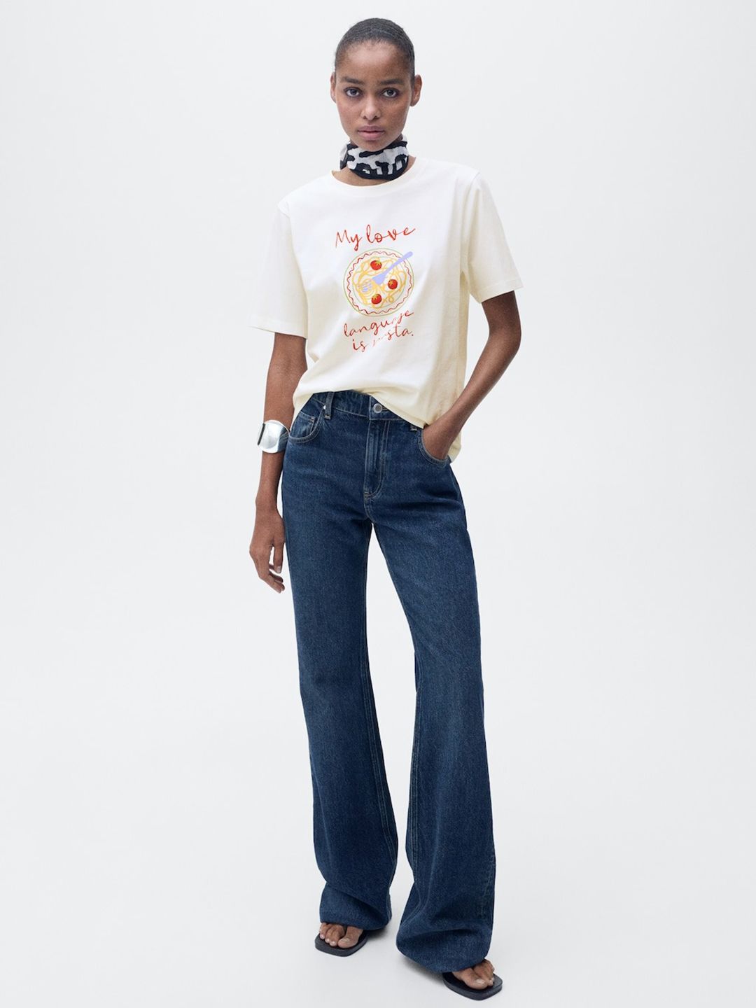 Printed Pure Cotton T-shirt