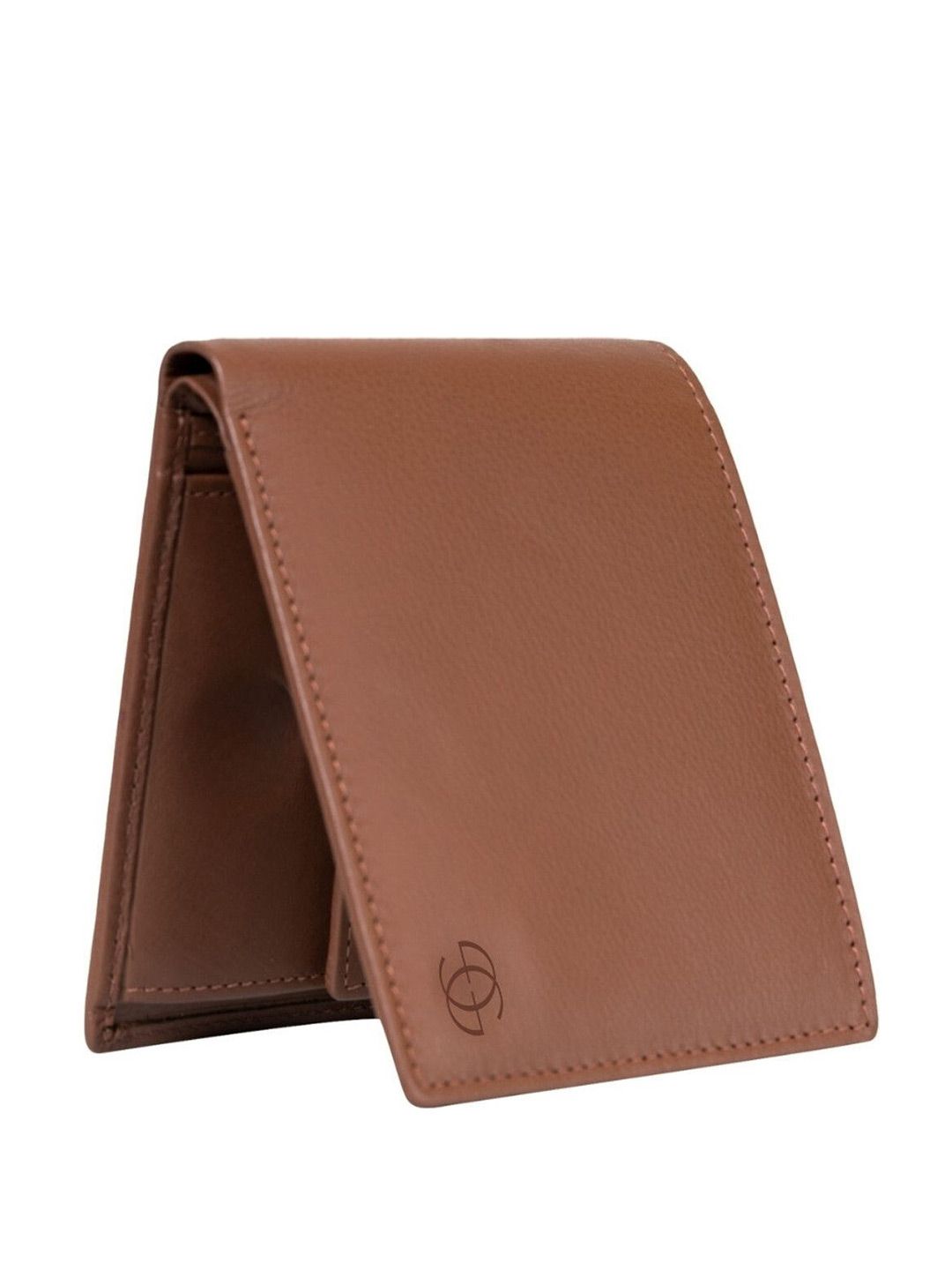 GEO TRENDS Men Leather Two Fold Wallet