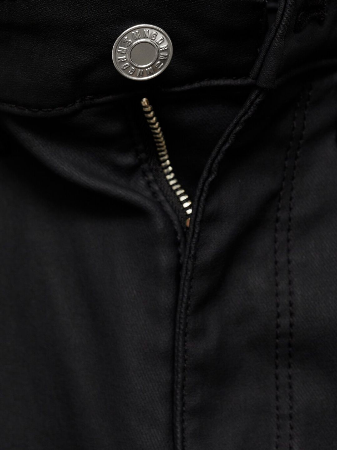 Waxed Skinny Fit Stretchable Jeans