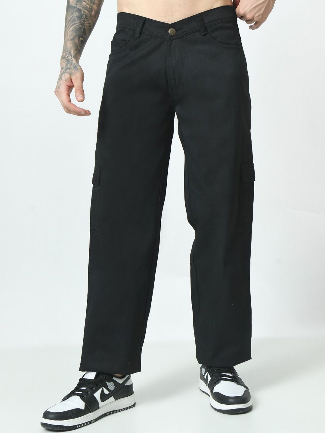 SZN Men Cotton Classic Mid-Rise Stretchable Jeans