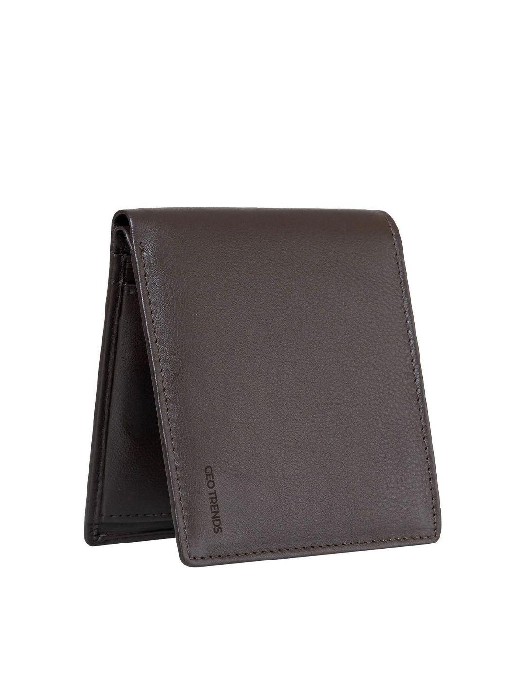 GEO TRENDS Men Leather Two Fold Wallet
