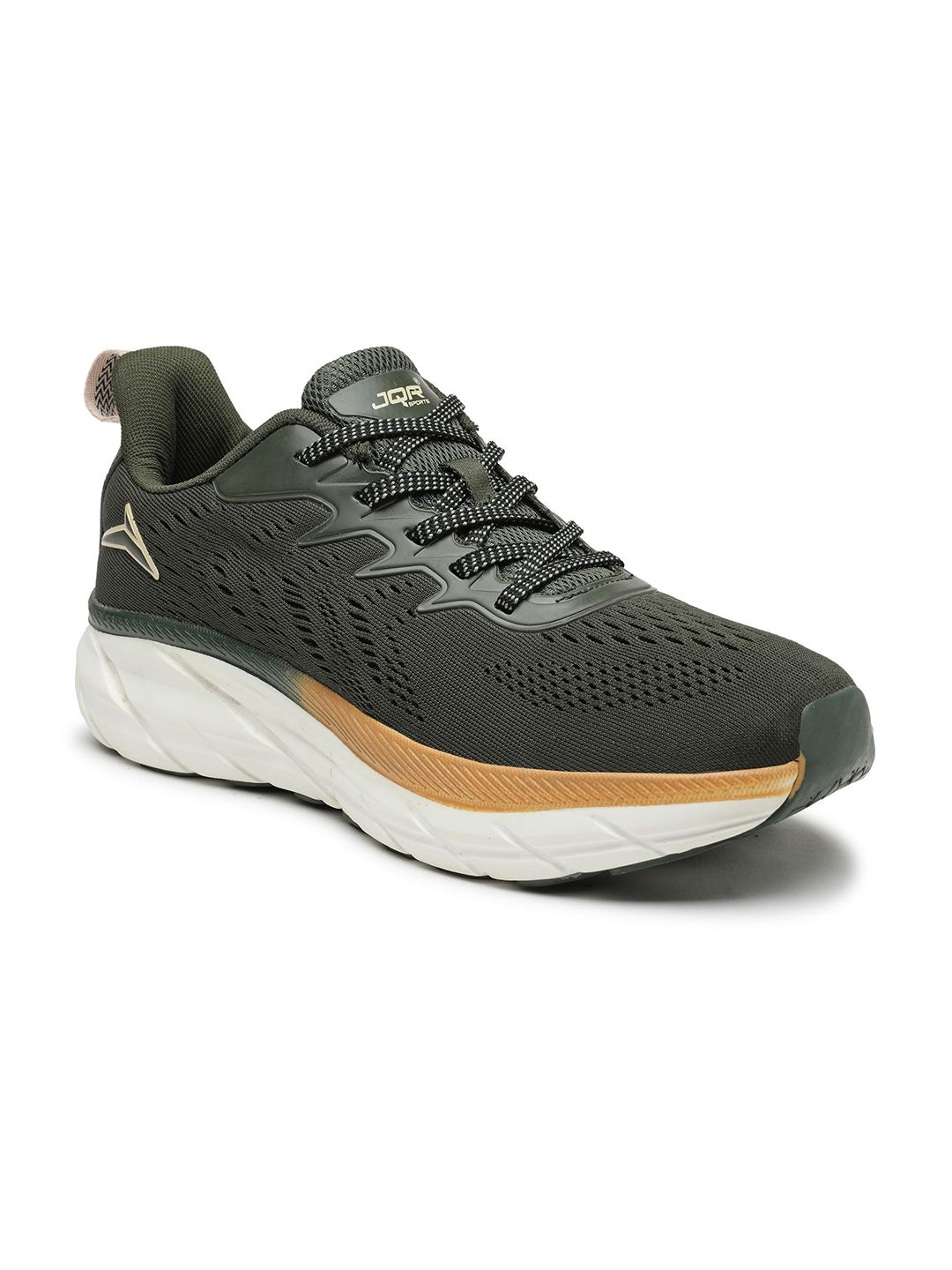 JQR Men ATLANTA Olive Running Shoes