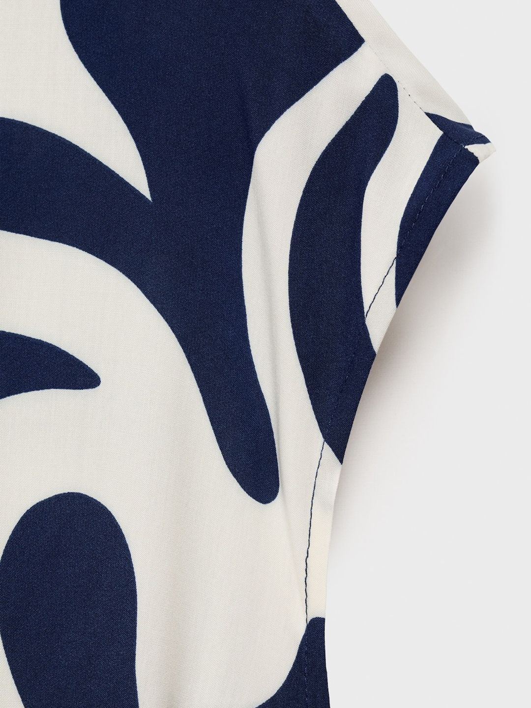 Printed Shirt Midi Dress with Belt