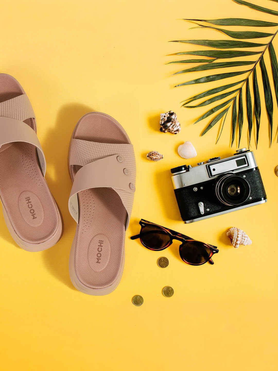 Mochi Mochi Women Striped Casual Platform Sandals