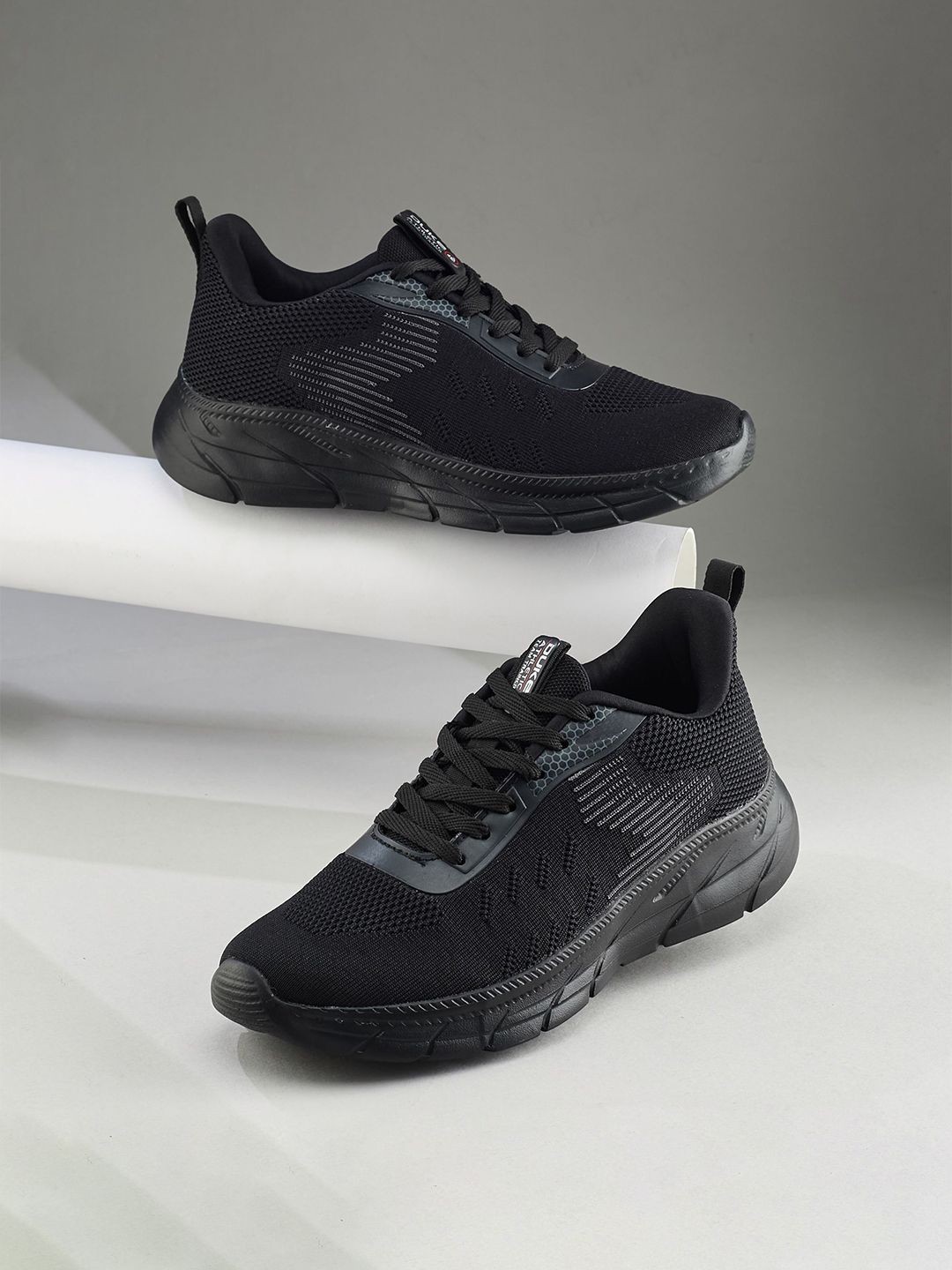 Duke Men Textile Running Shoes
