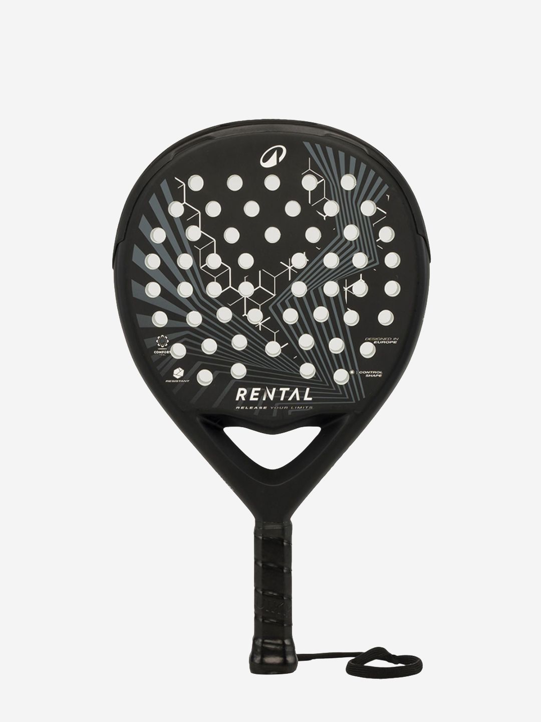 Decathlon Decathlon Kuikma - Adults Black PR Breaking Resistant Tennis Paddle Racket