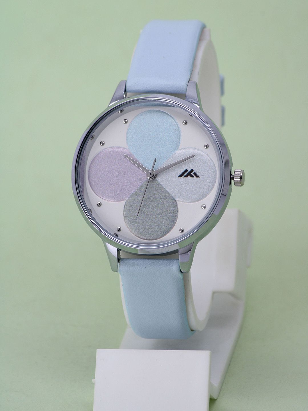 VIRAKTI Women Brass Printed Dial & Leather Wrap Around Straps Watch WATGZXEDHWHNHJPJ