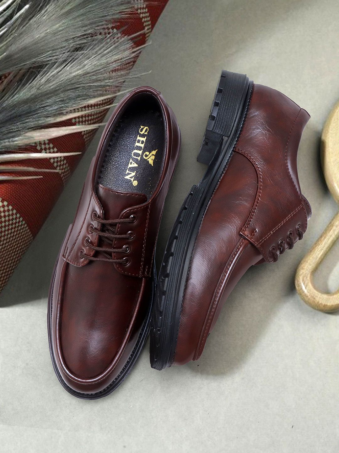 SHUAN SHUAN Men Semi Formal Derbys