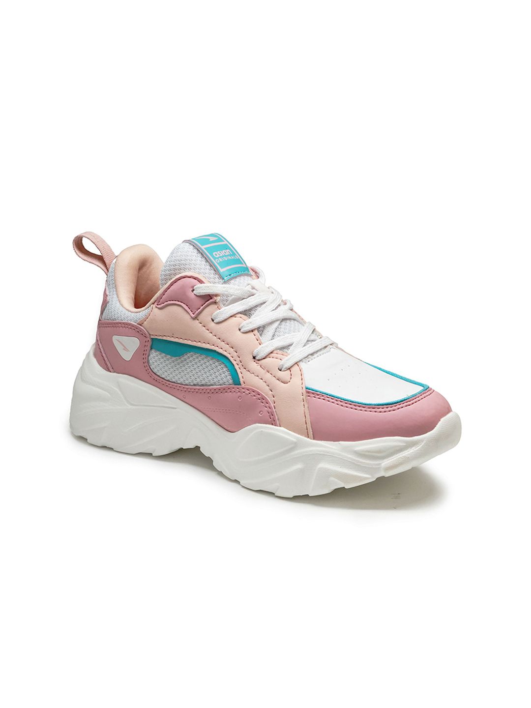 ASIAN Women Blossom Mesh Running Non-Marking Shoes