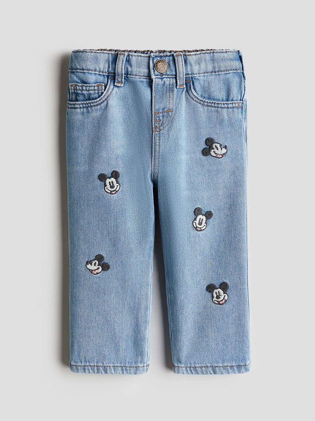 H&M Embroidery-Detail Jeans