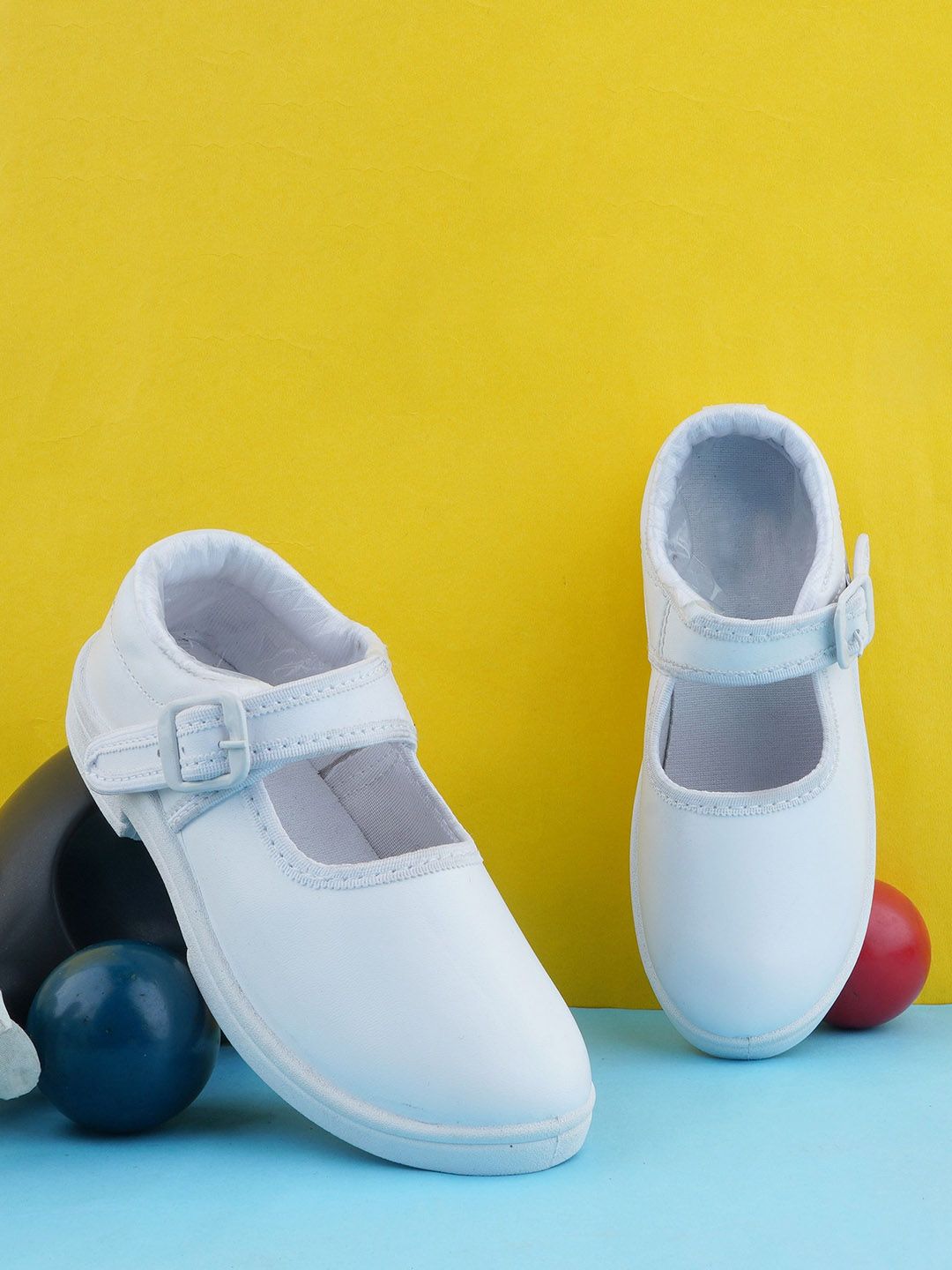 LMG Lifestyle Girls Solid Leather Regular Sneakers