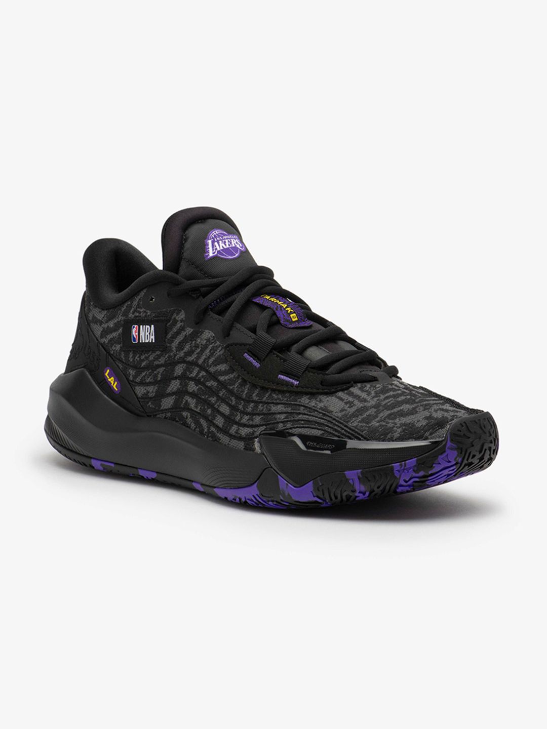 Decathlon Tarmak - Adults Black Fast 900 Low-1 - NBA Foot Support Basketball Shoes
