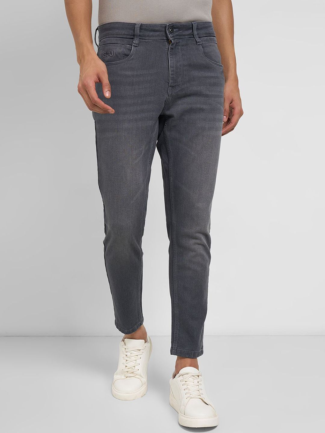 SF JEANS by Pantaloons Men Slim Fit Mid-Rise Jeans