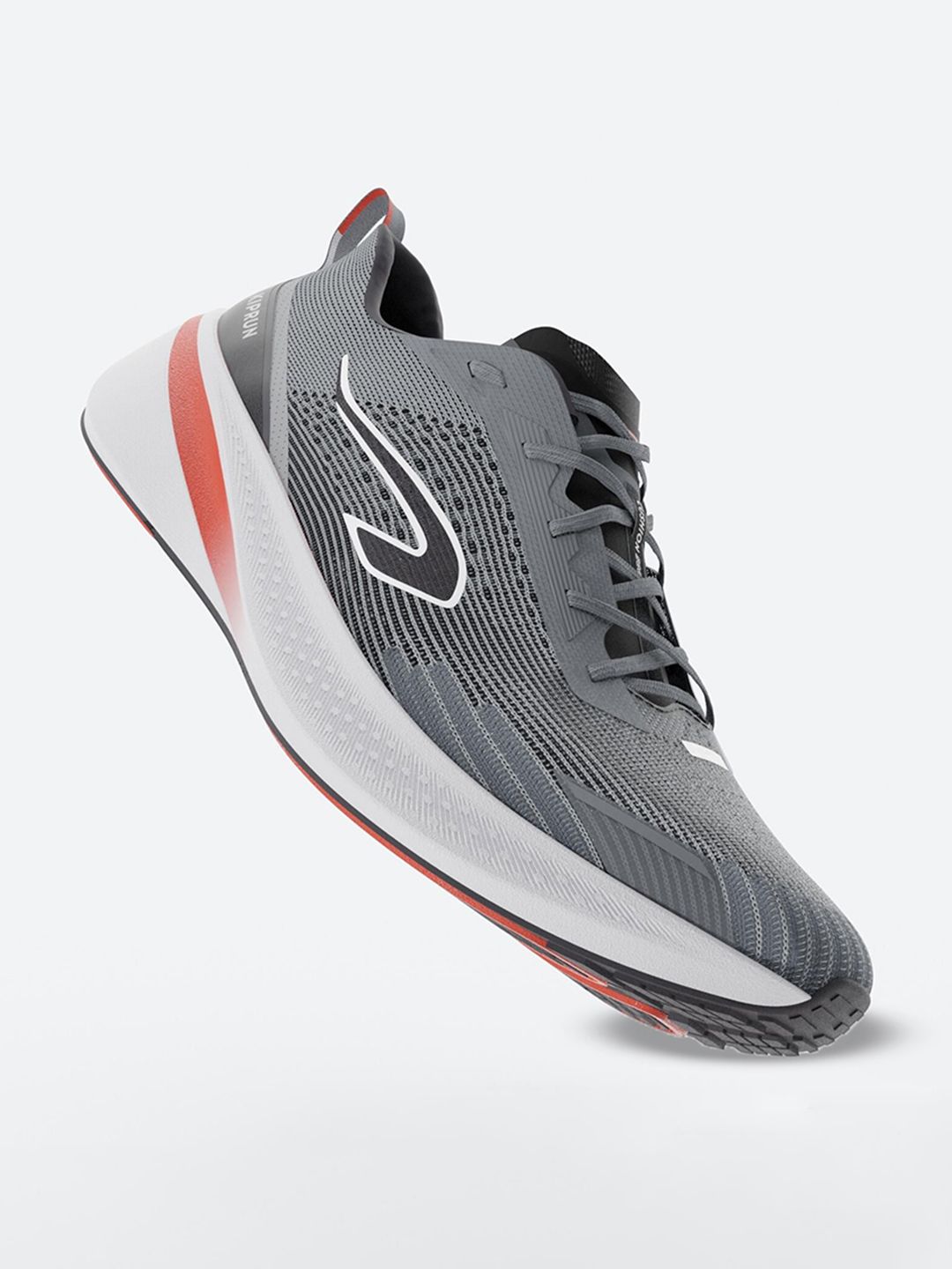 Decathlon Kiprun - Men Grey Kipcore Cushioned Running Shoes