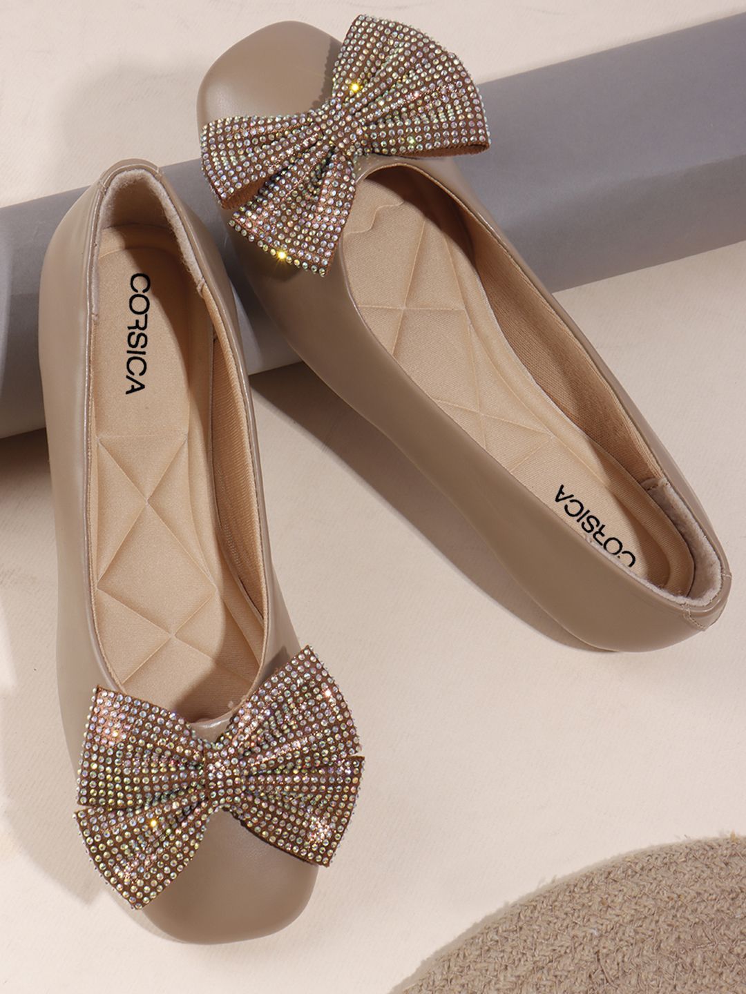 CORSICA CORSICA Women Solid Ballerinas with Bows