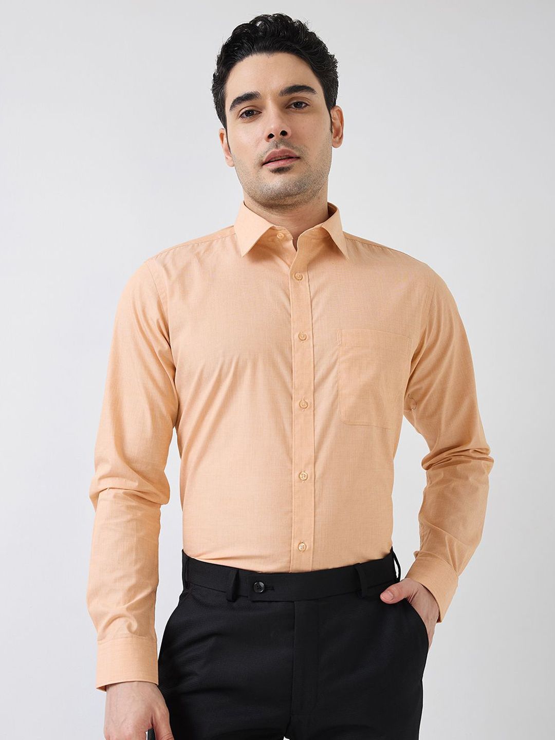 Raymond Pure Cotton Slim Fit Formal Shirt