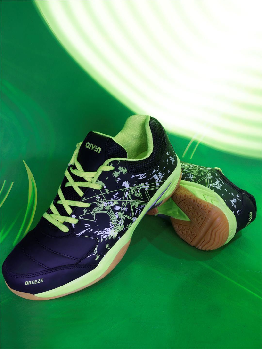 Aivin Breeze Badminton Shoes - Black