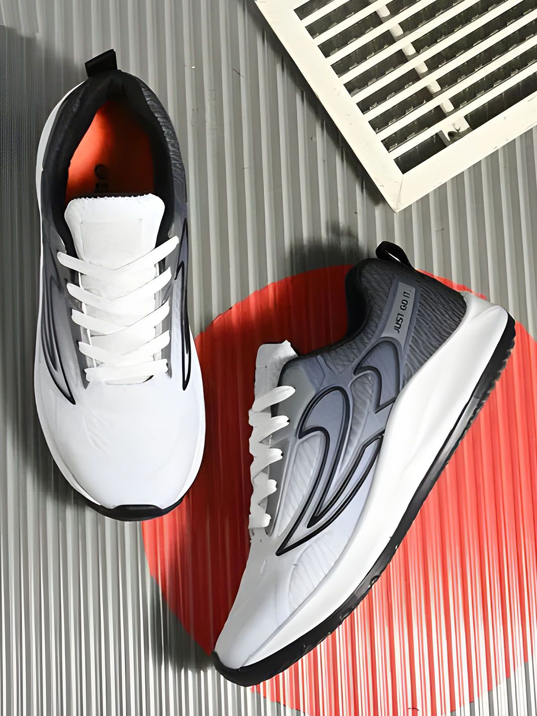 FABBMATE Men Walking Non-Marking Shoes