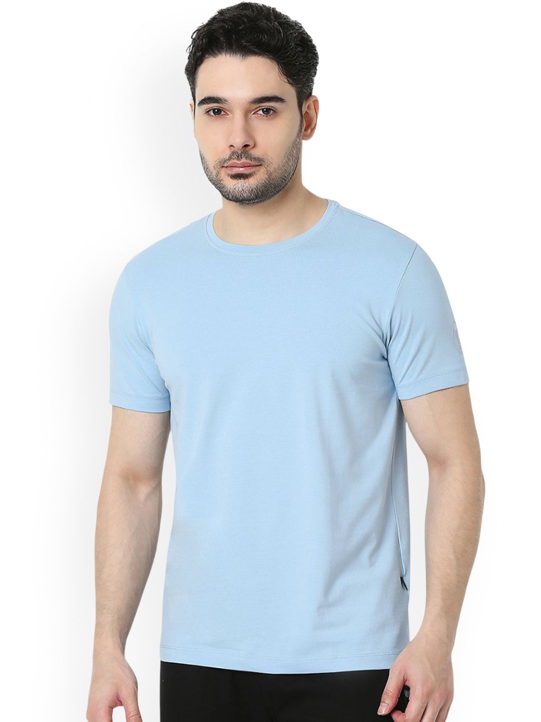 UnderJeans by Spykar Round Neck Lounge Tshirt
