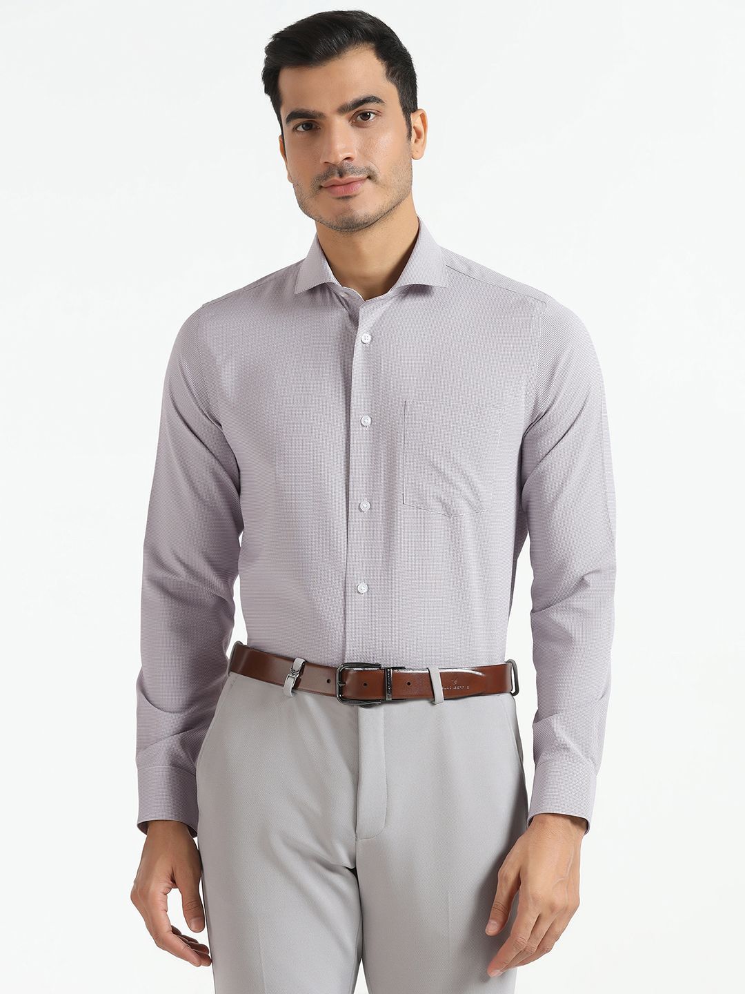 Blackberrys Relaxed Spread Collar Regular Fit Shirt