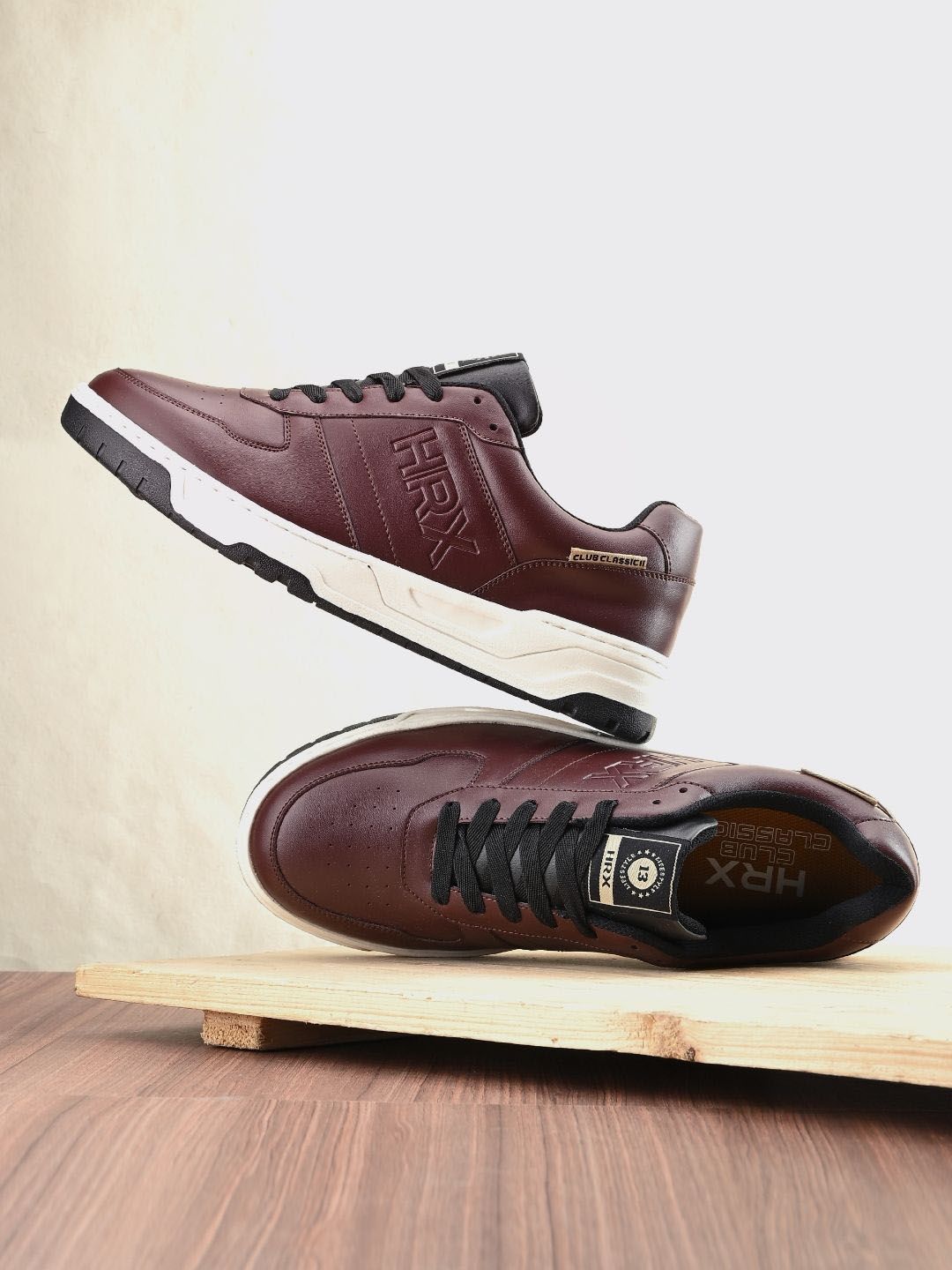 HRX by Hrithik Roshan Men Round Toe Lace-Ups Sneakers