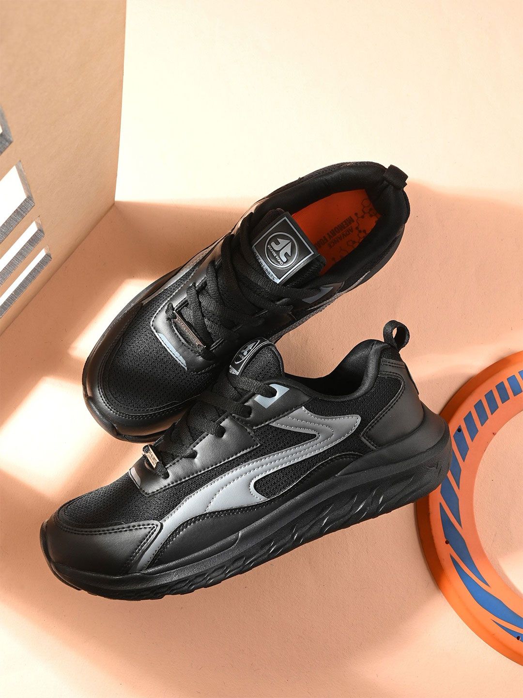 OFF LIMITS Hitch Black Mesh Running Shoes