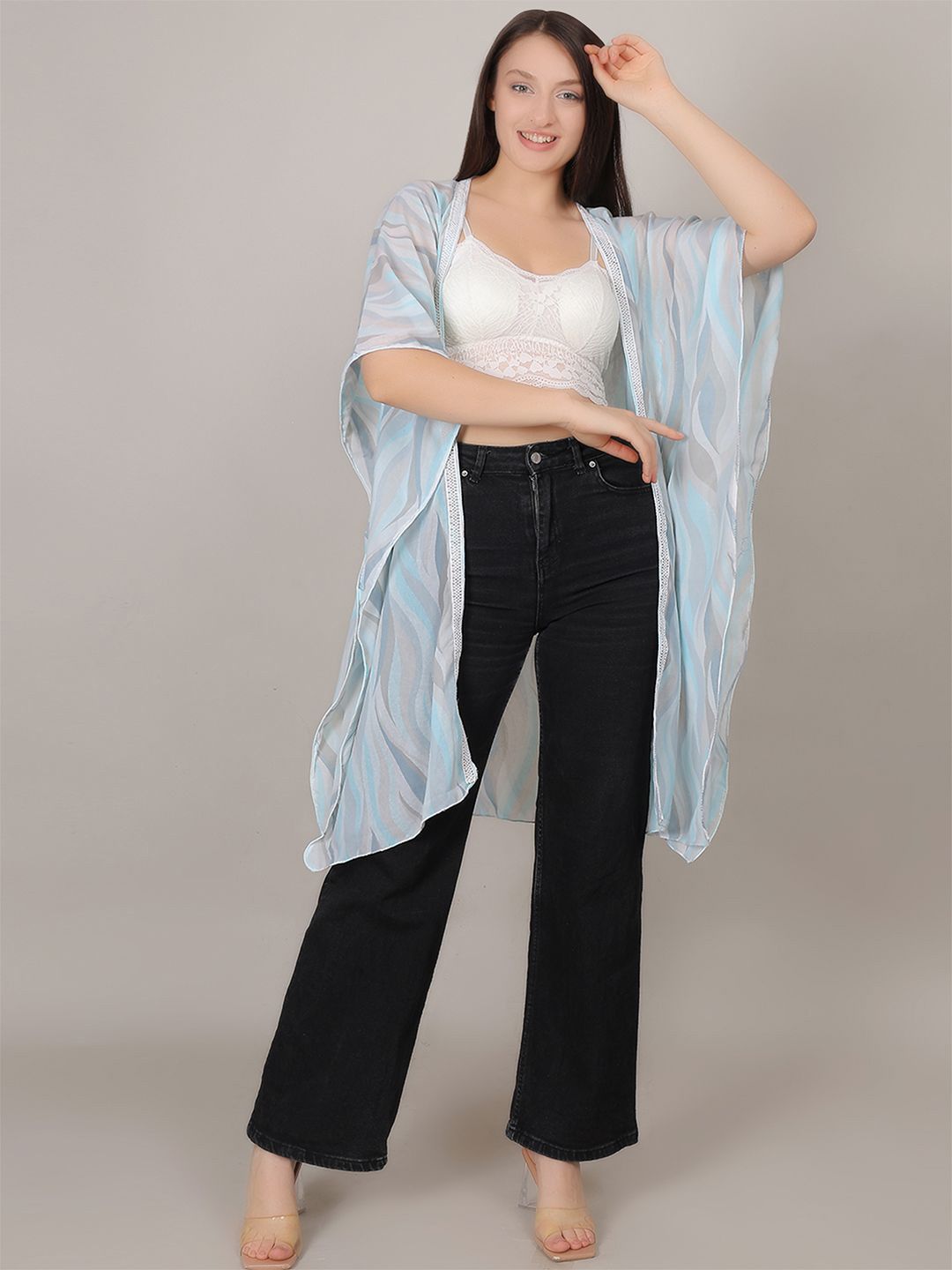 mod & shy Women Longline Shrug
