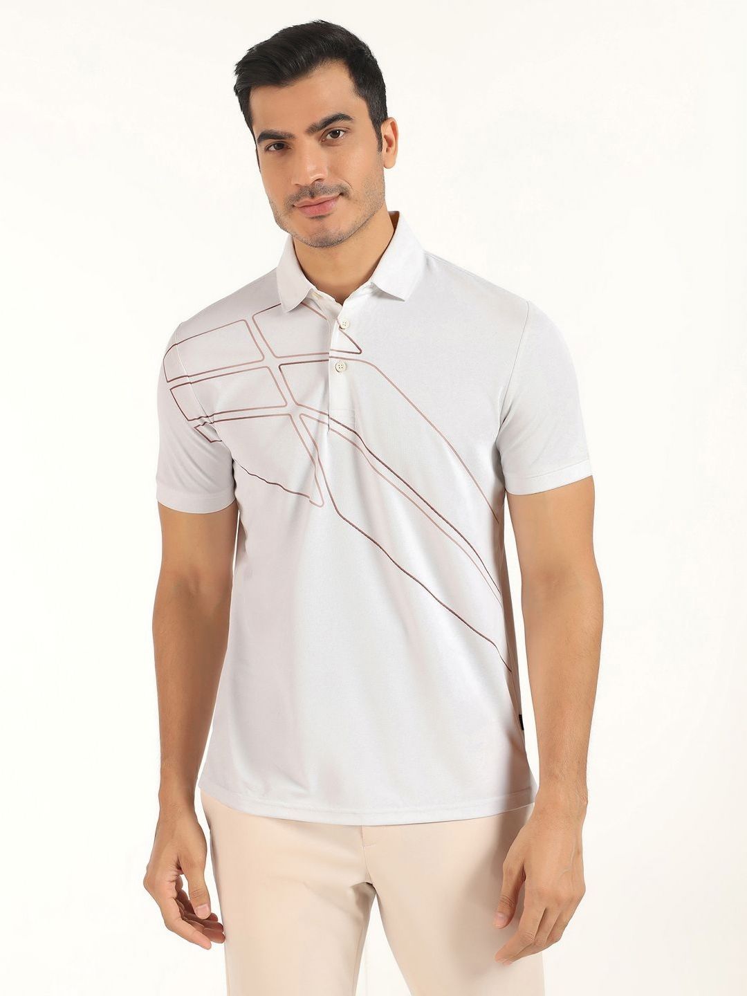 Blackberrys Men Printed Techpro Tshirt