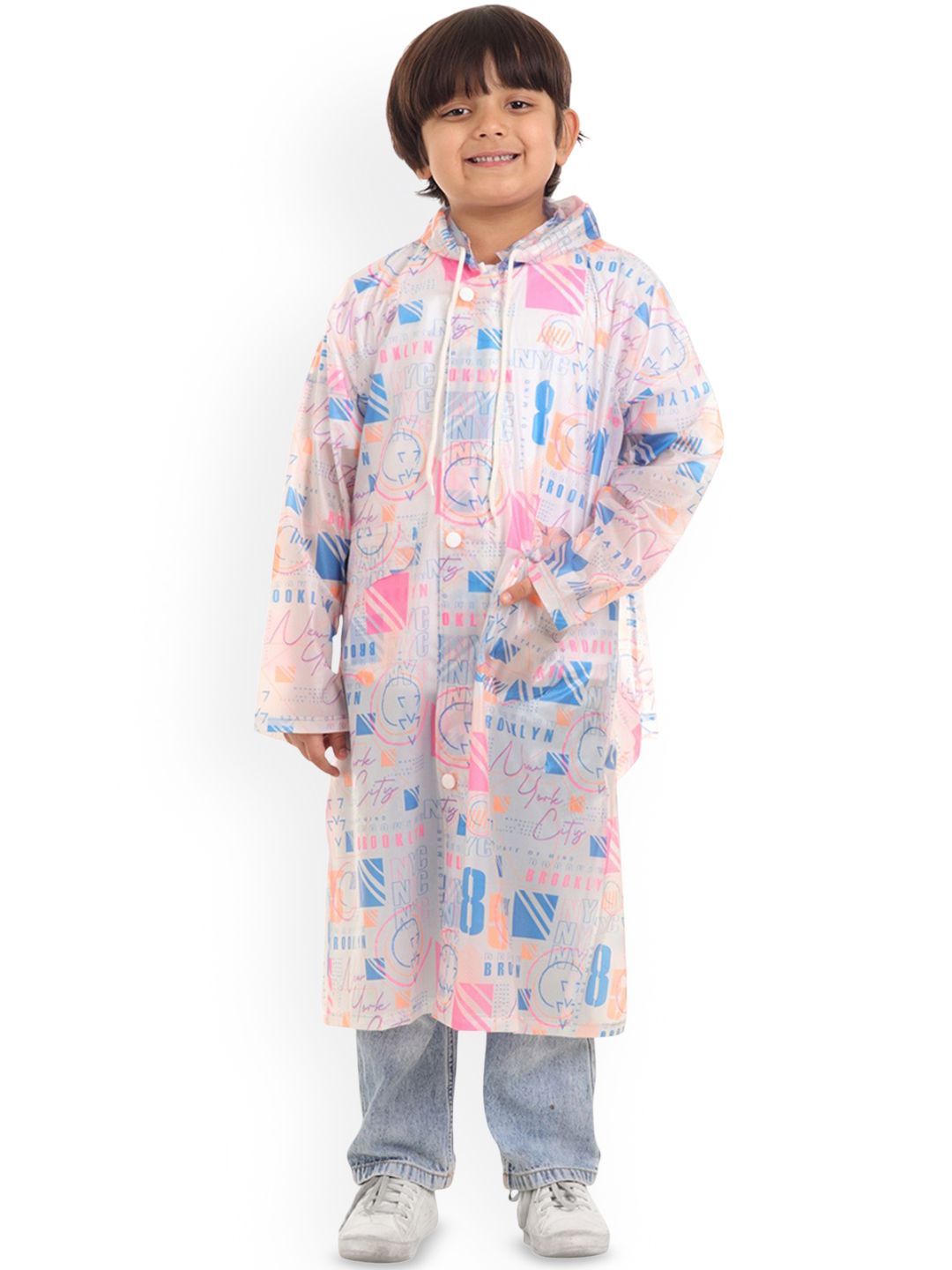 REXBURG Kids Waterproof Rain Jacket