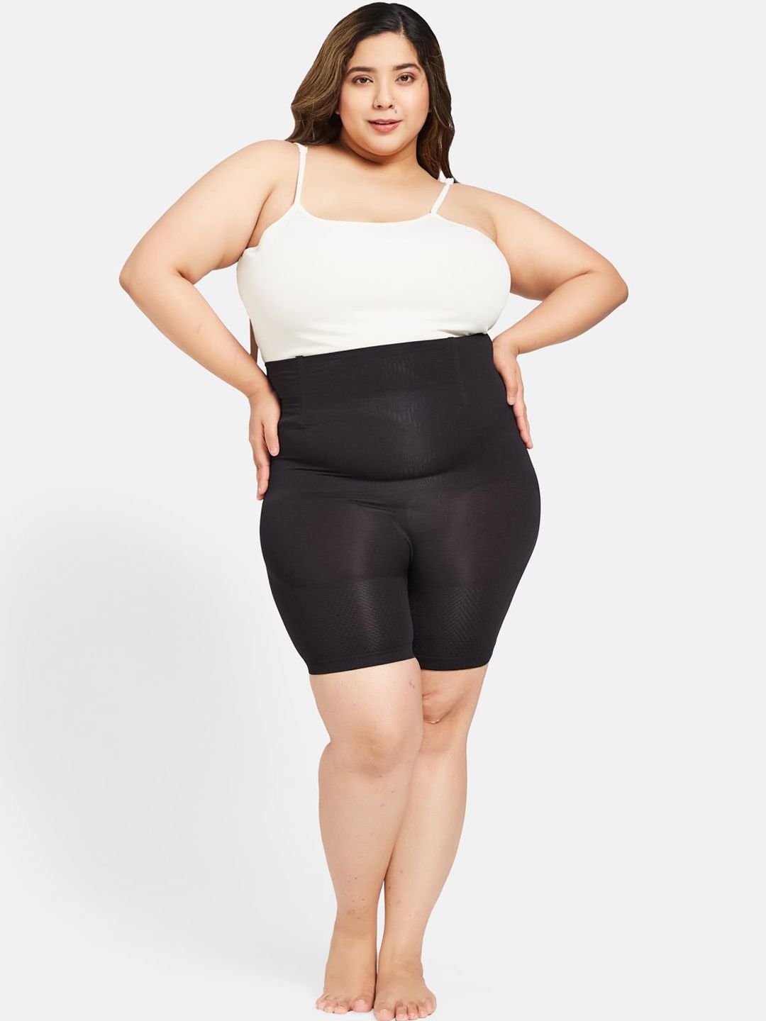 Curves By ZeroKaata Plus Size Seamless Tummy & Thigh Body Shapewear