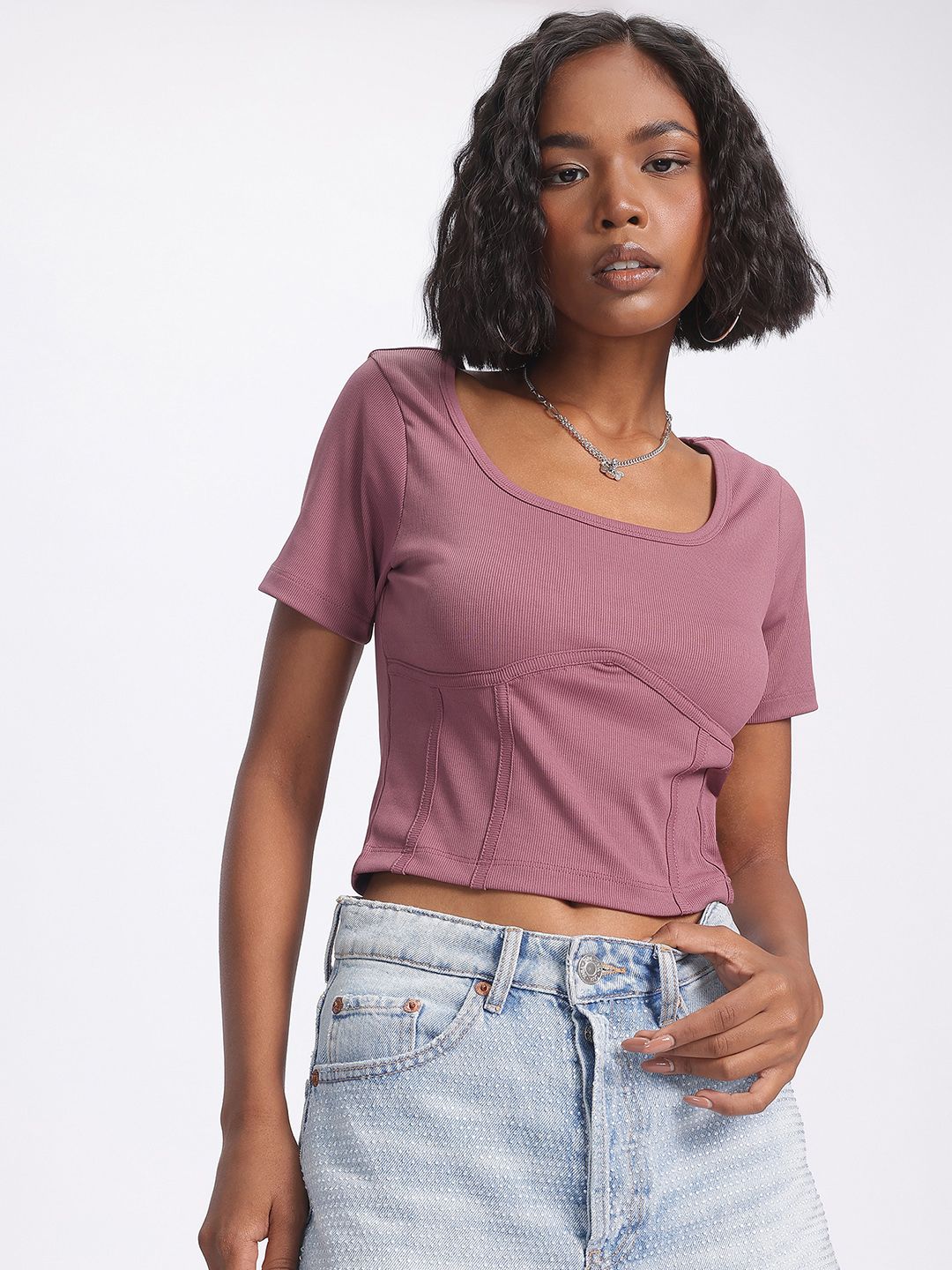 トップス theVirgins corset blouse The virgins corset blouse