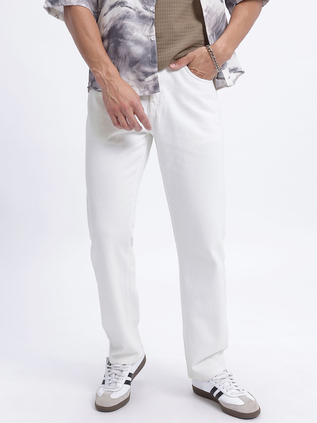 glitchez Men Straight Fit Jeans
