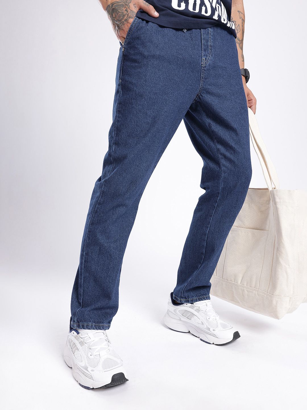glitchez Men Regular Fit Jeans