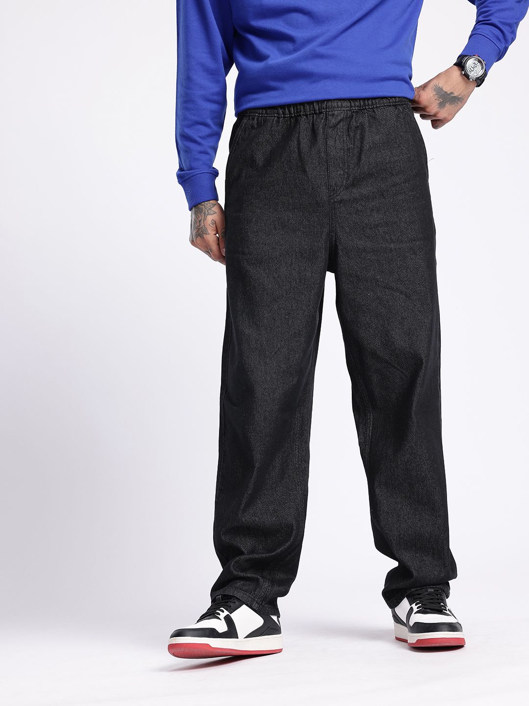 glitchez Men City Flow Skater Fit Jeans