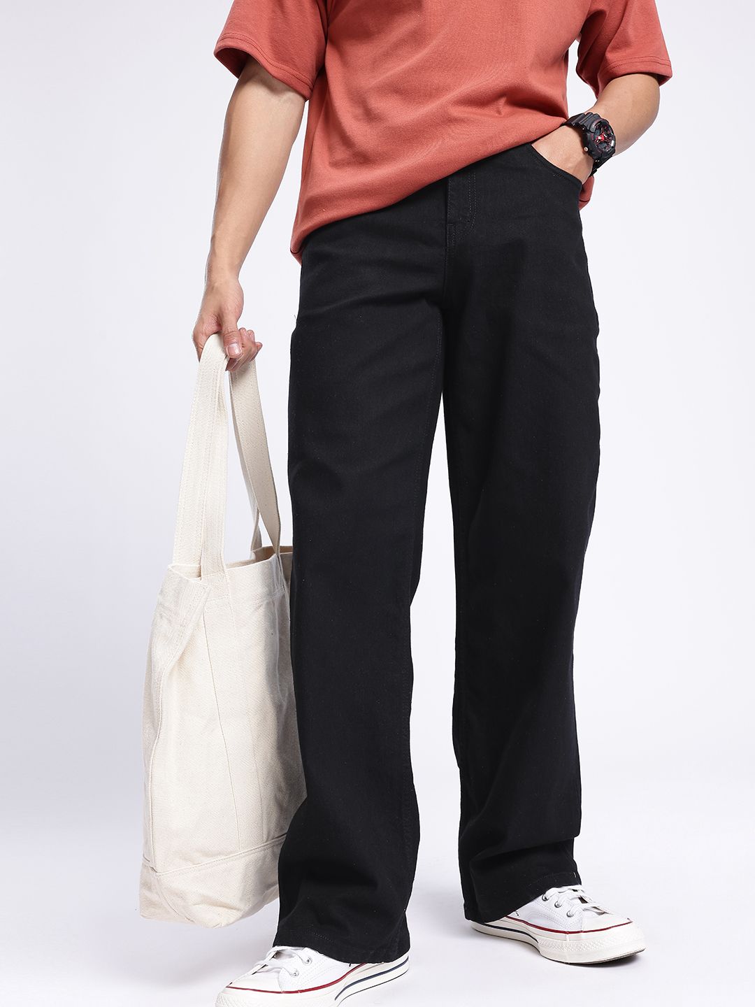 glitchez Men Regular Fit Jeans