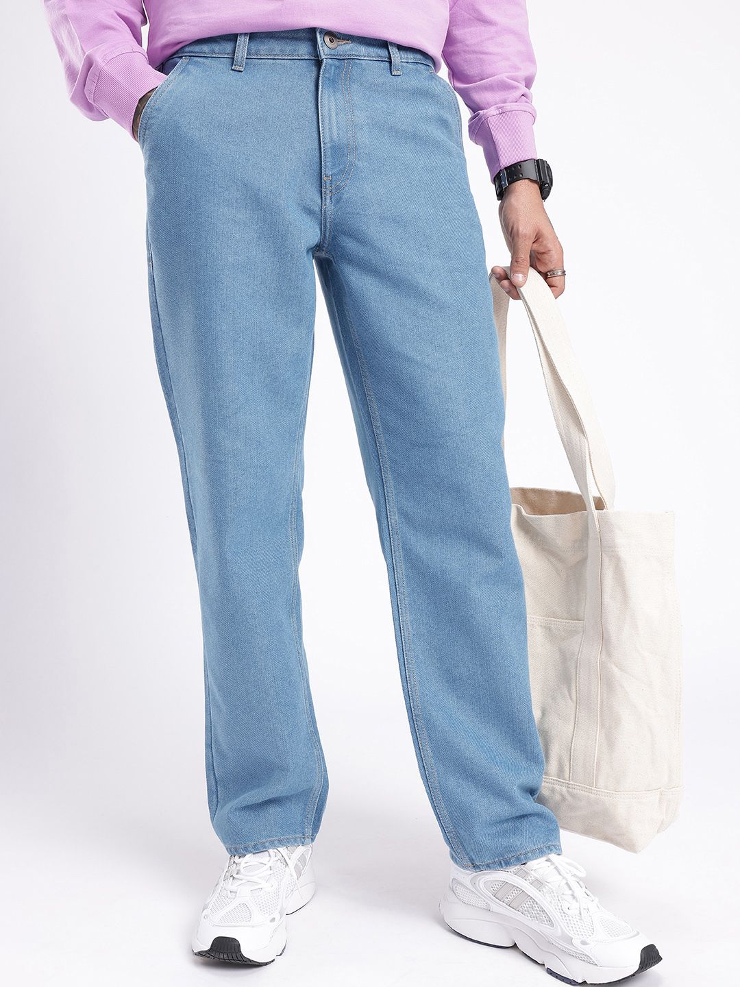 glitchez Men Straight Fit Jeans