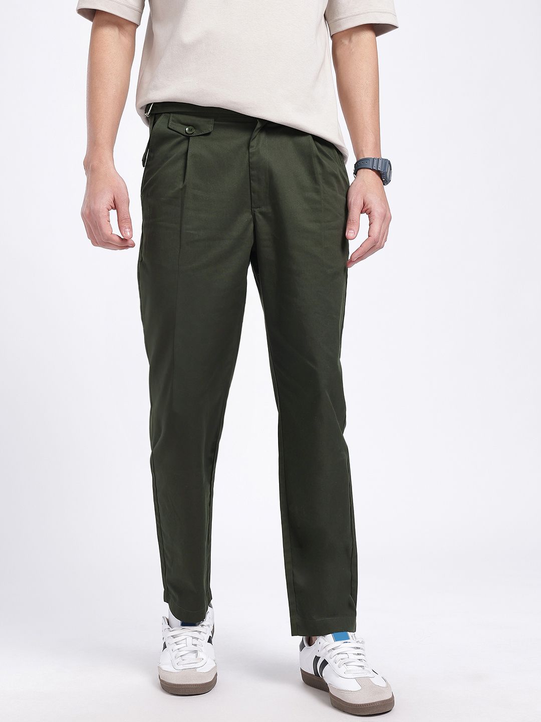 Buy glitchez Gurkha Trousers - Trousers for Men 32247322 | Myntra