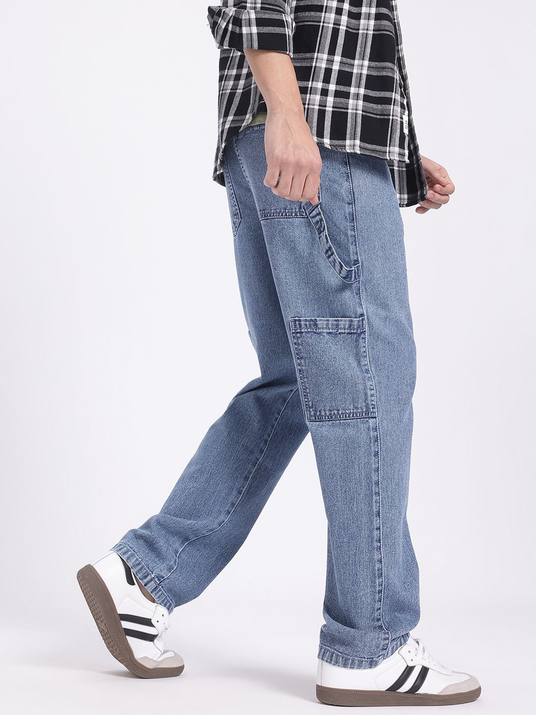 glitchez Men Regular Fit Jeans