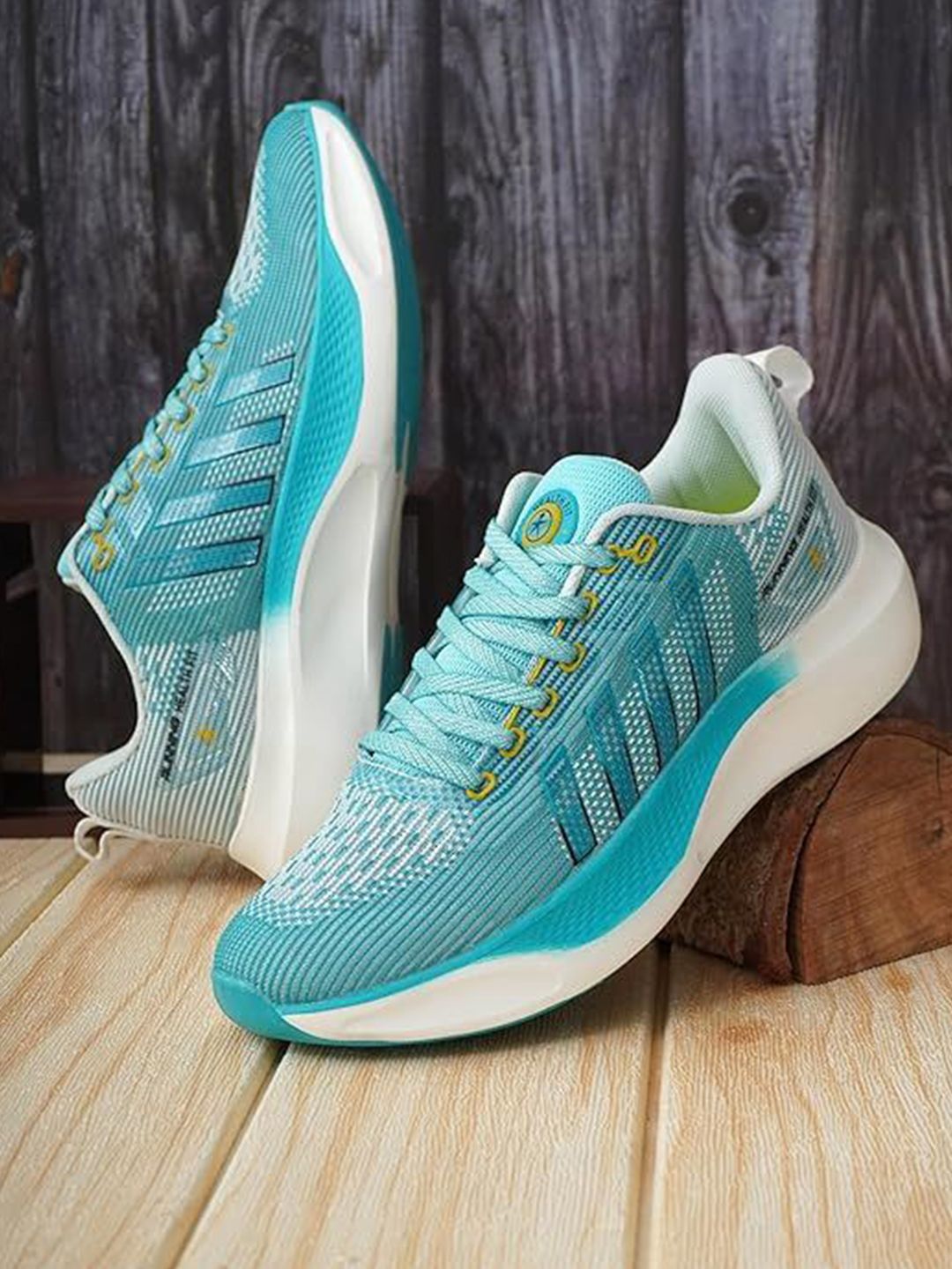 HEALTH FIT Men Mesh Running Non-Marking Shoes