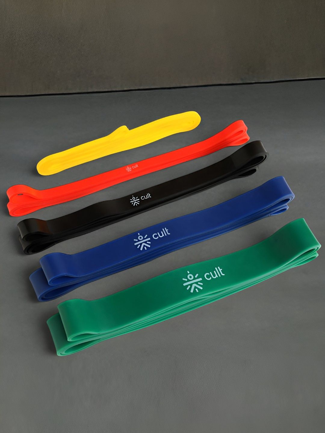 Buy CULT Set Of 5 Printed Resistance Bands - Resistance Bands for