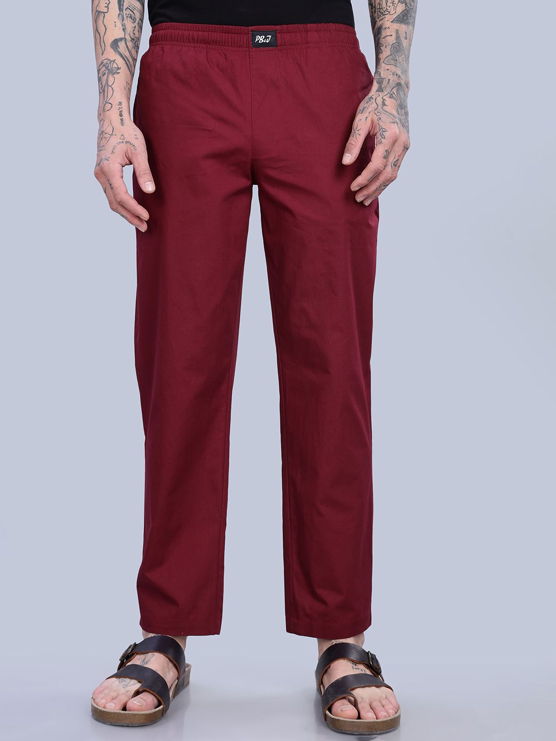 PB & J Straight Cotton Lounge Pants