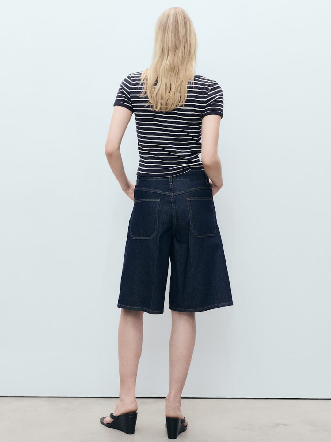 Striped Pure Cotton Nautical T-shirt
