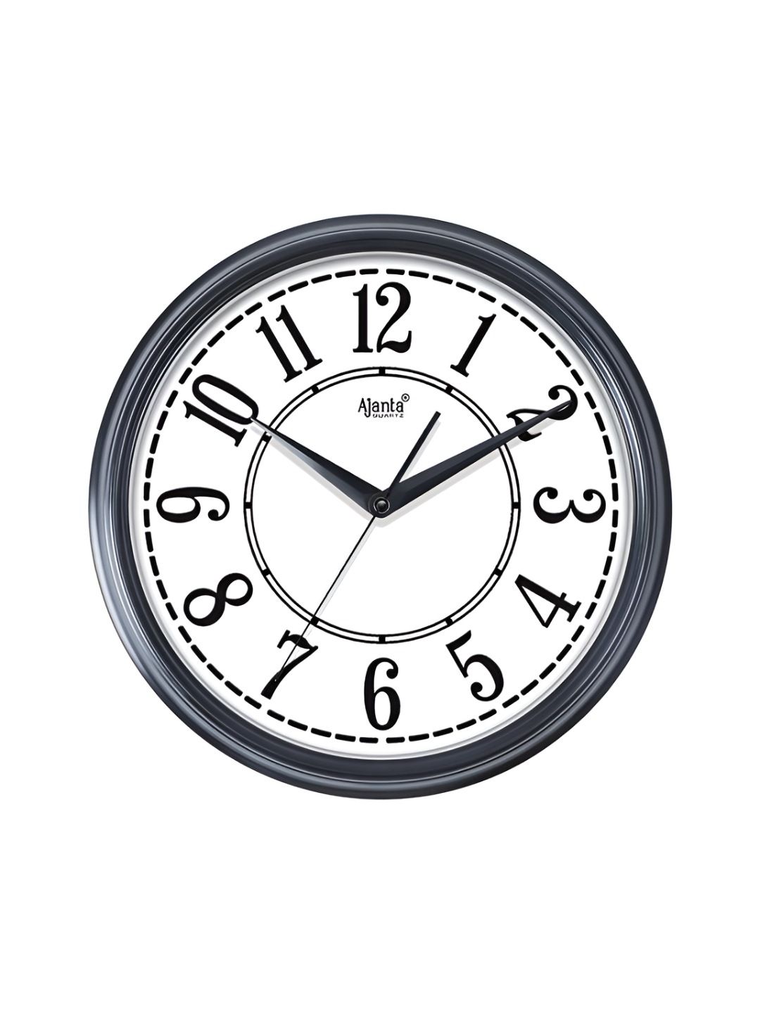Ajanta Ajanta Black Wall Clock