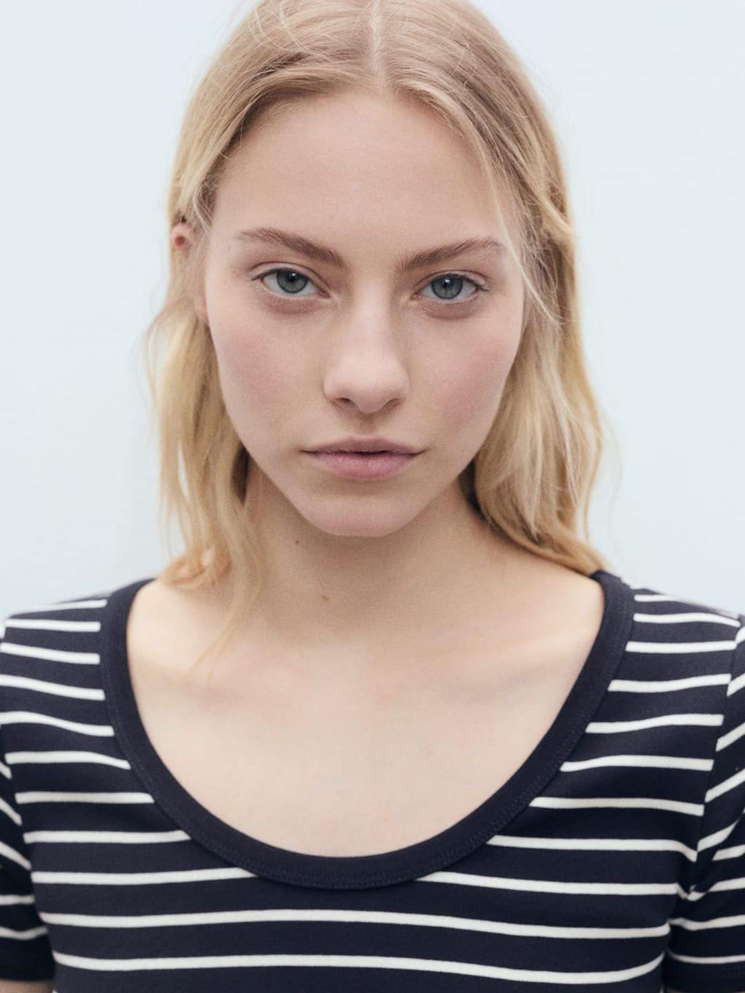 Striped Pure Cotton Nautical T-shirt